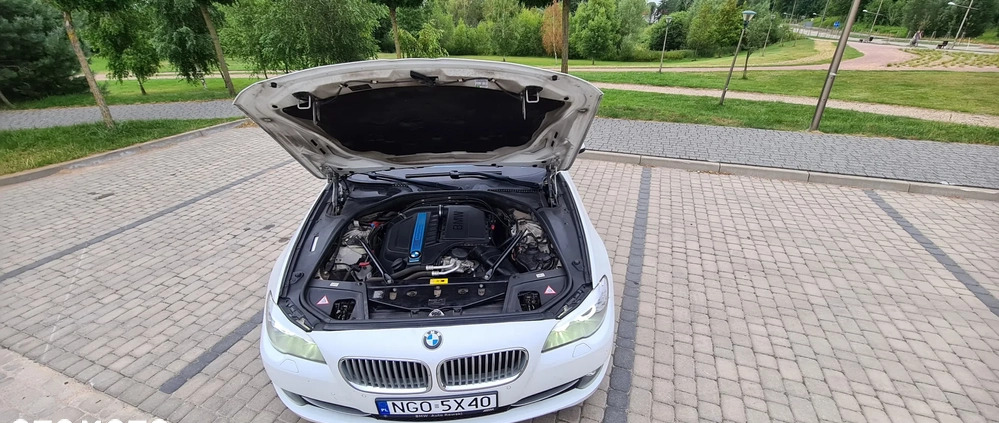 BMW Seria 5 cena 74900 przebieg: 192000, rok produkcji 2012 z Gołdap małe 781